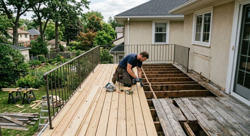 Balcony Deck Installation