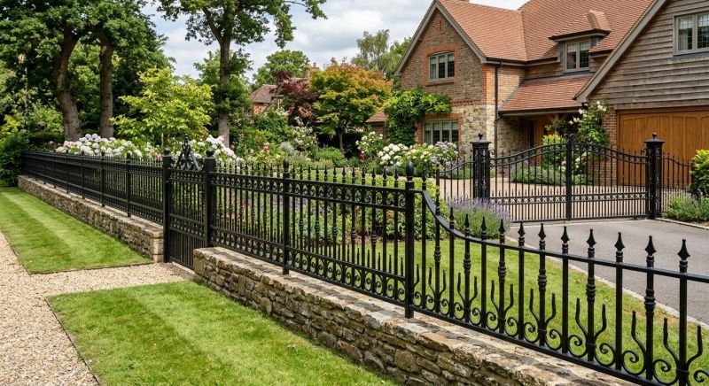 Victorian Fence Installation in Alpharetta, GA